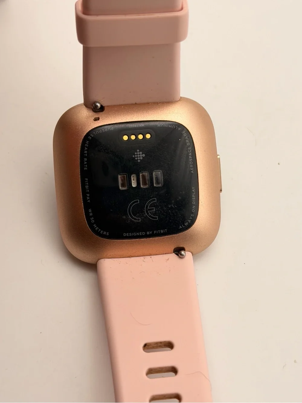 Fitbit Versa 2, Tested, Charger Included,  Pink/rose Gold, Fitness